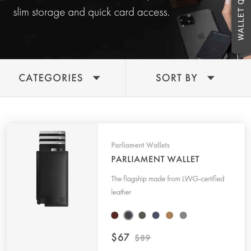 ESKTER Parliament Wallet